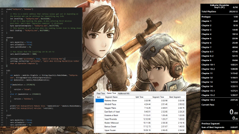 Valkyria Chronicles Auto Splitter